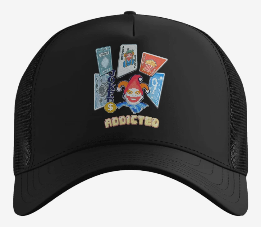 Gorro Negro de Balatro Adicto