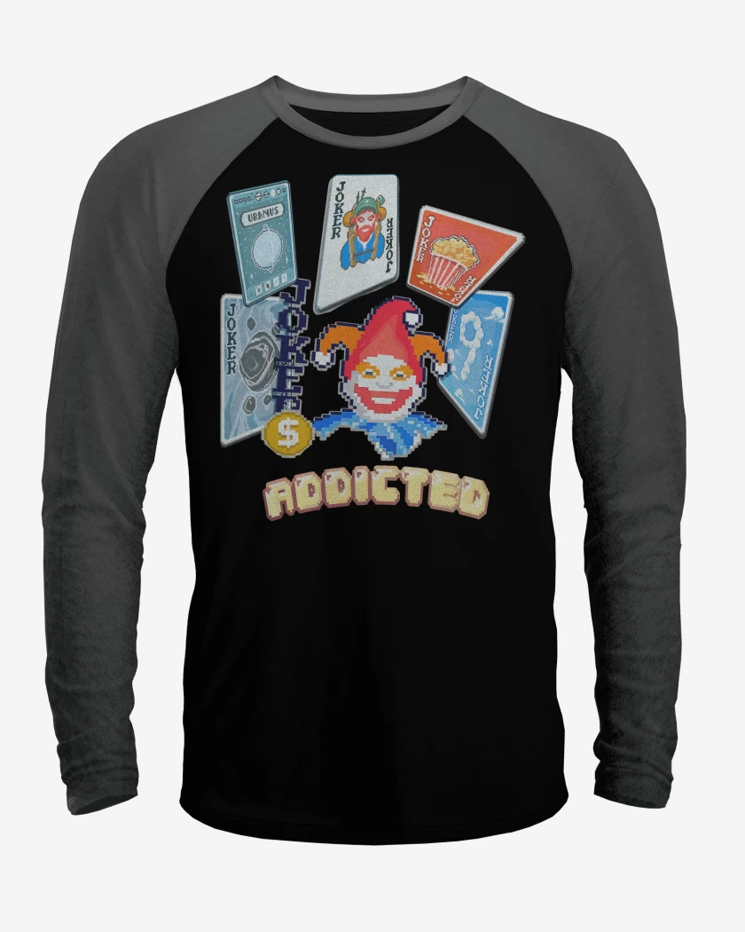 Polera Raglan Balatro Adicto