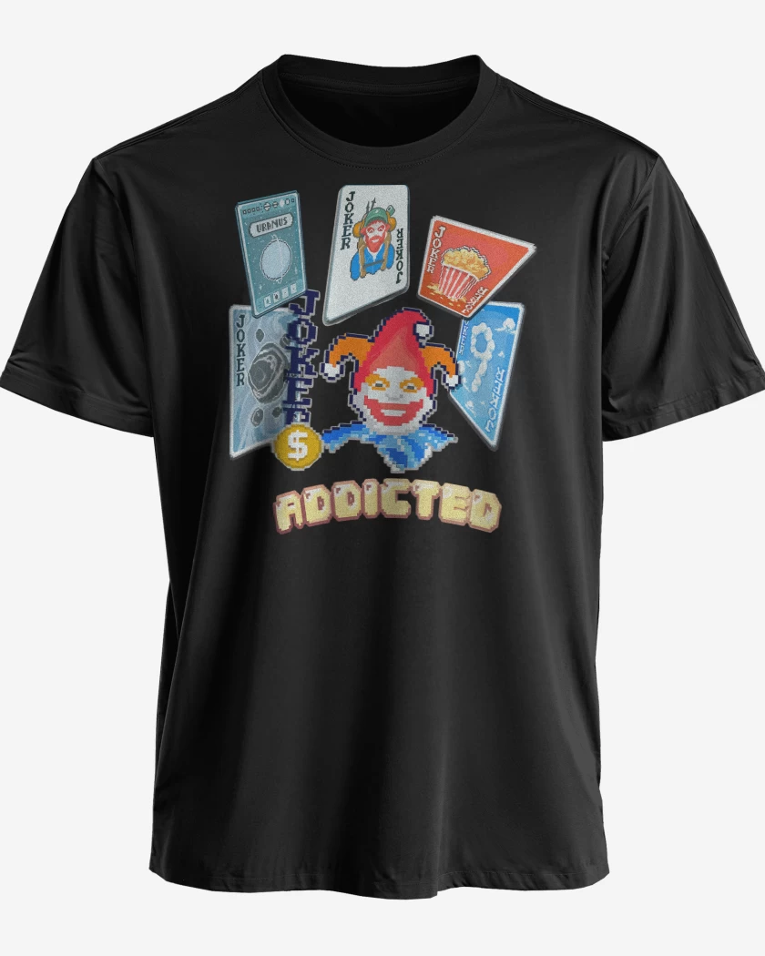 Polera premium Negro de Balatro Adicto
