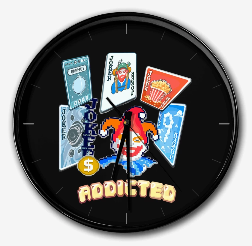 Reloj Negro de Balatro Adicto