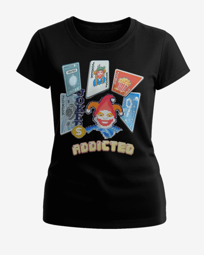 Polera de Mujer Negro de Balatro Adicto