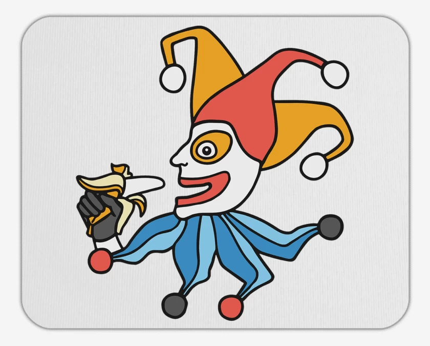 Mousepad Balatro Joker Cavendish