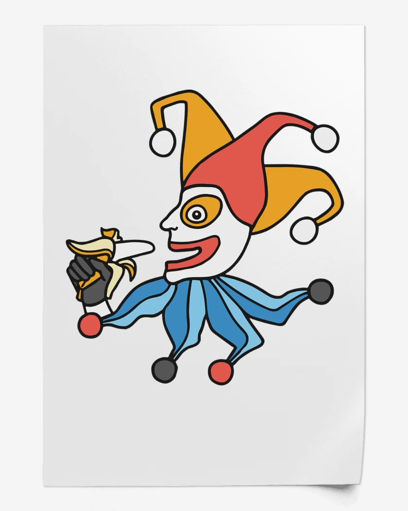 Print Balatro Joker Cavendish