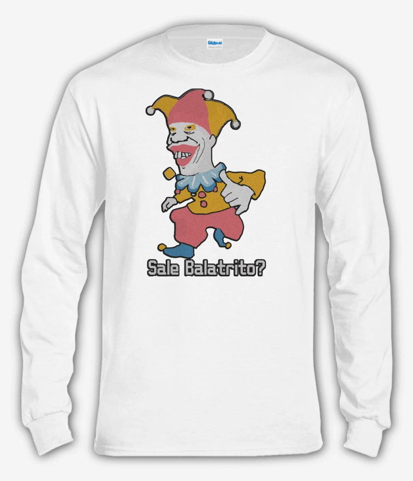 Polera manga larga Blanco de Balatro Balatrito