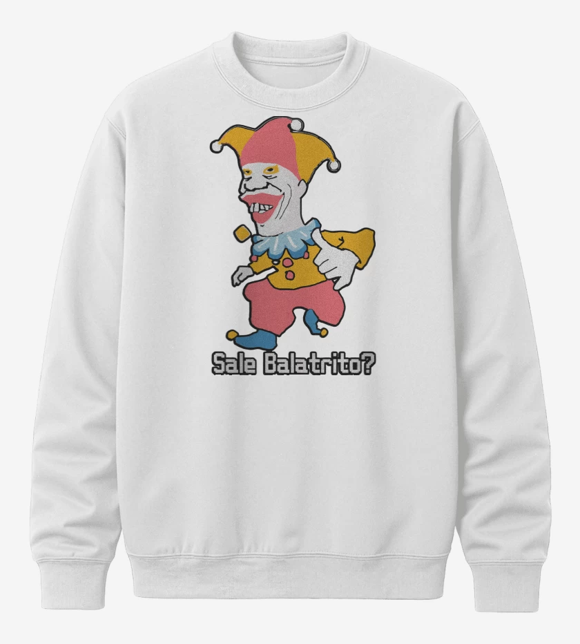 Poleron polo Blanco de Balatro Balatrito