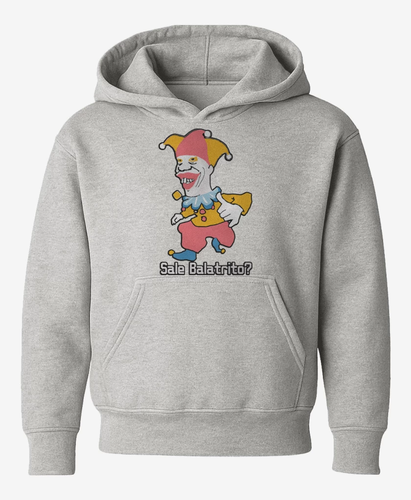 Poleron de niño Gris Melange de Balatro Balatrito