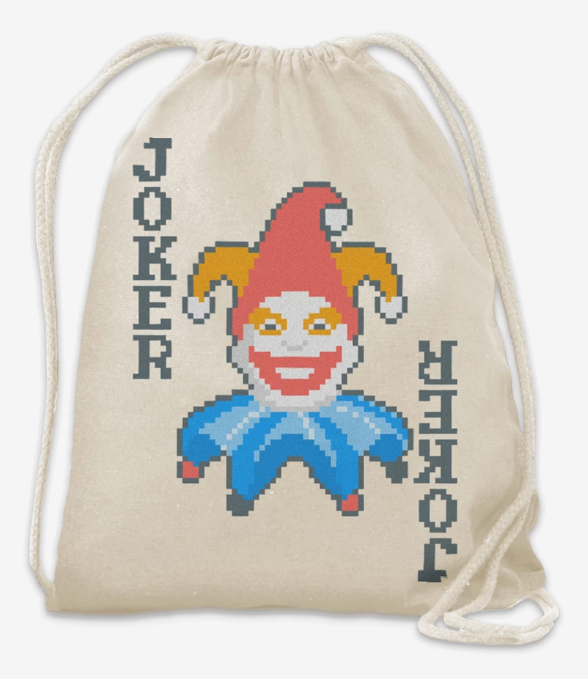 Mochila Blanco de Balatro Joker Jimbo
