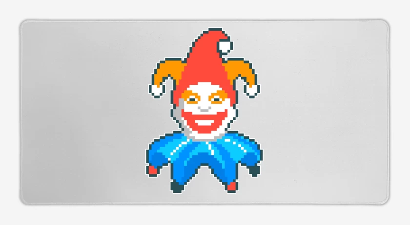 Mouse pad Gamer Blanco de Balatro Jimbo
