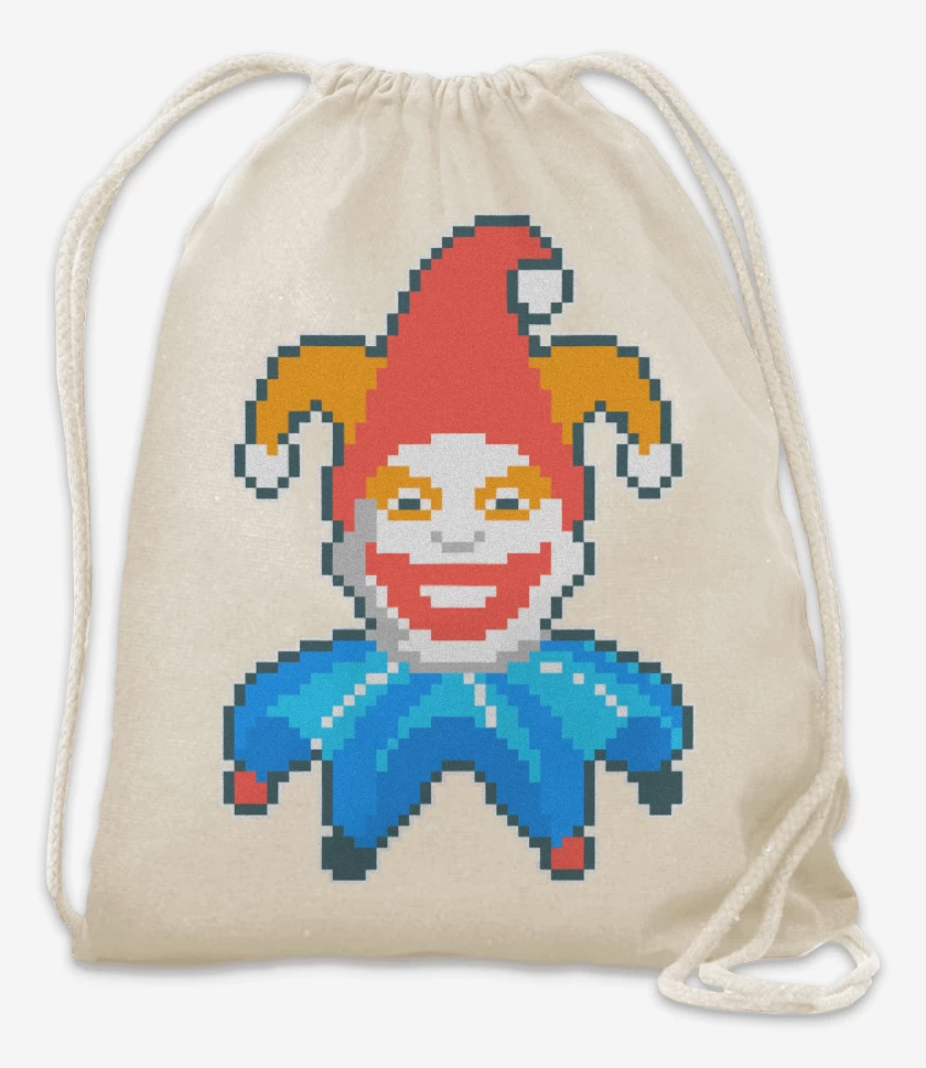 Mochila Blanco de Balatro Jimbo