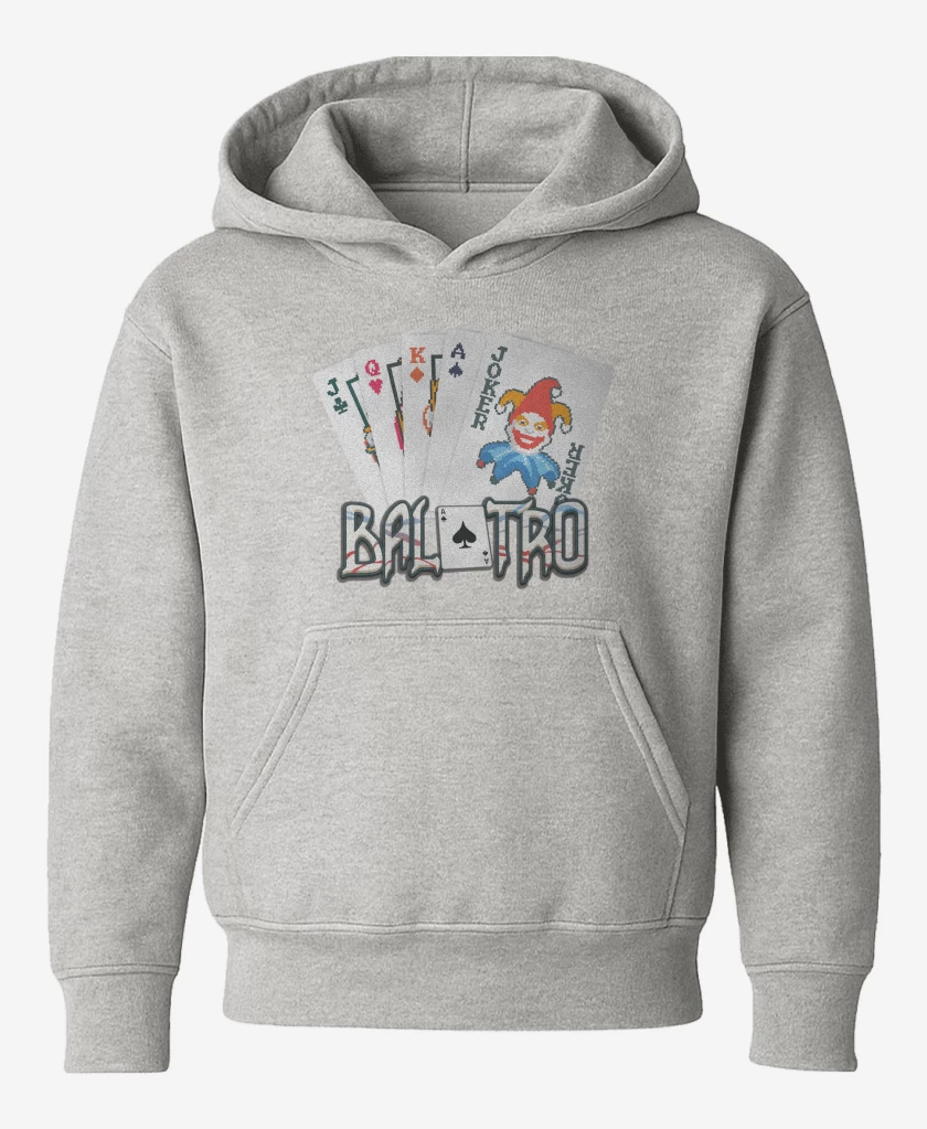 Poleron de niño Gris Melange de Balatro Mano