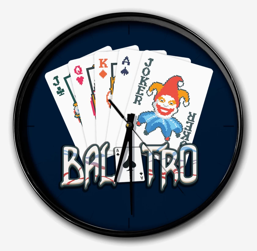 Reloj Azul Marino de Balatro Mano