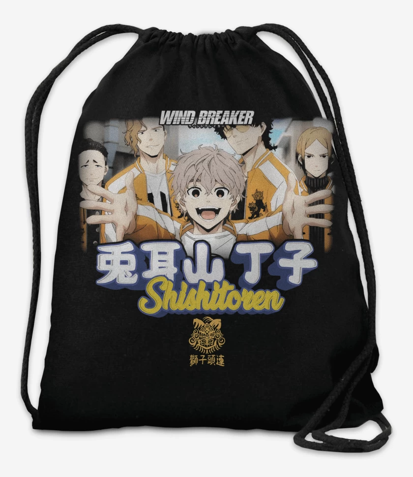 Mochila Negro de Choji Shishitoren