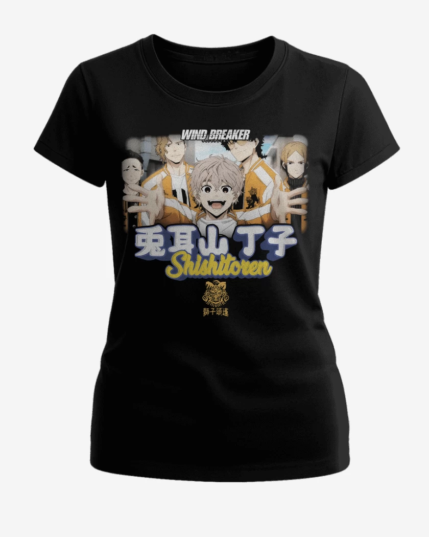 Polera de Mujer Negro de Choji Shishitoren