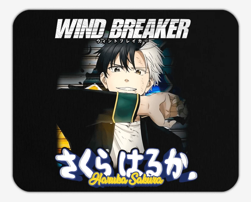 Mousepad Haruka Sakura Wind breaker