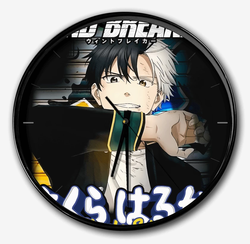 Reloj Negro de Haruka Sakura Wind breaker
