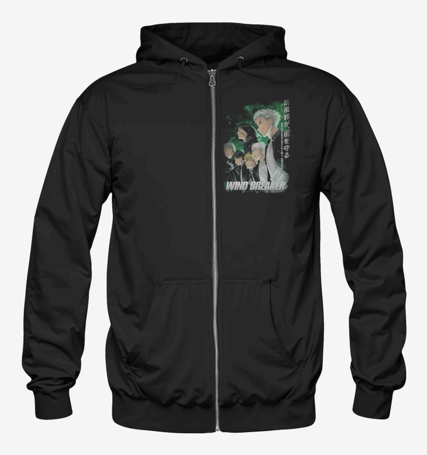Poleron Canguro con cierre Furin Wind Breaker