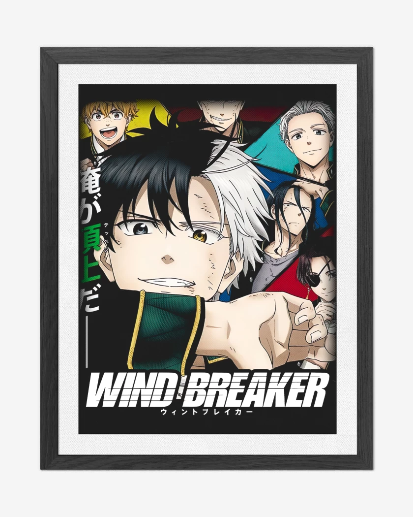 Cuadro decorativo Negro de Wind Breaker