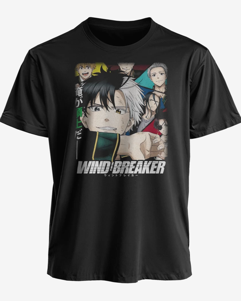Polera premium Negro de Wind Breaker