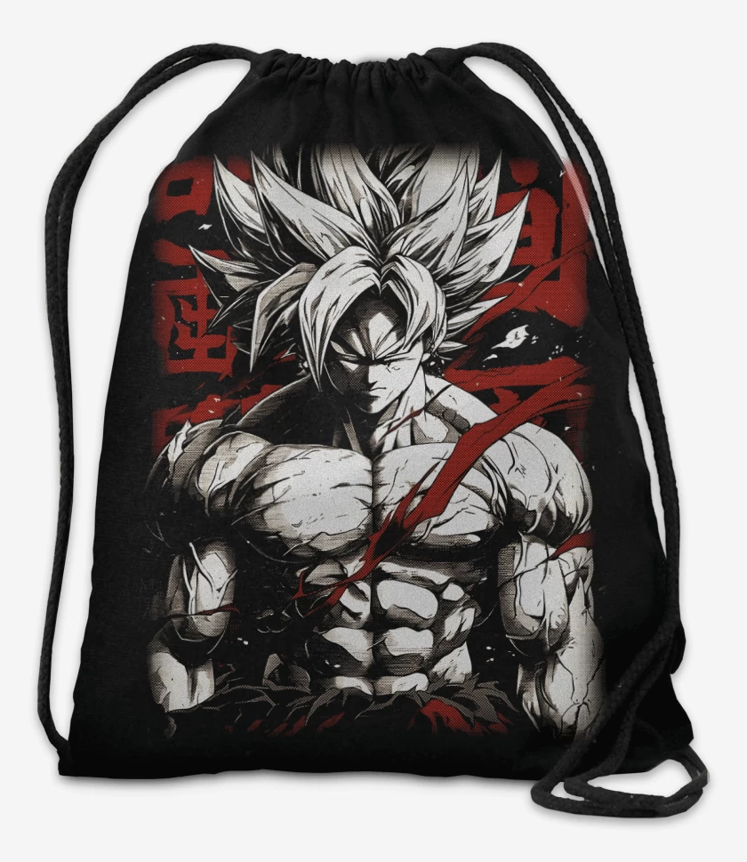 Mochila Negro de Goku  Fury