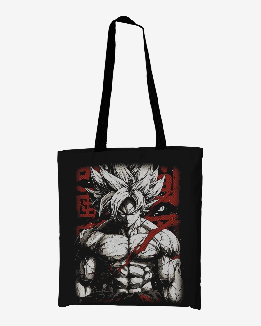 Totebag Negro de Goku  Fury
