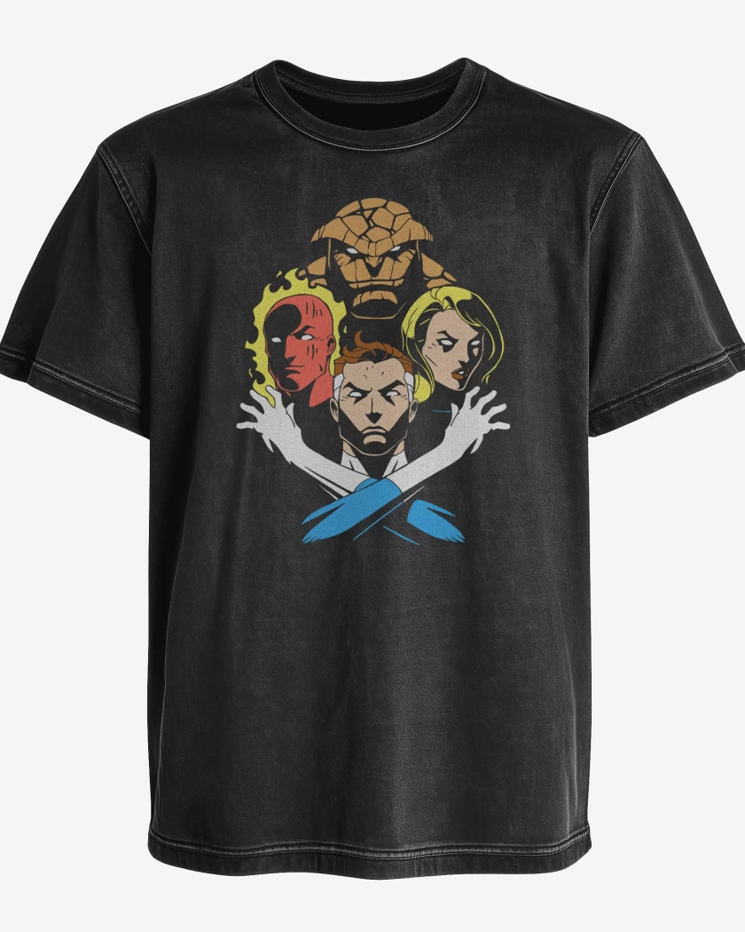 Polera desgastada F4 Rapsodia Fantastica