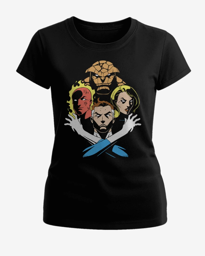 Polera de Mujer Negro de F4 Rapsodia Fantastica