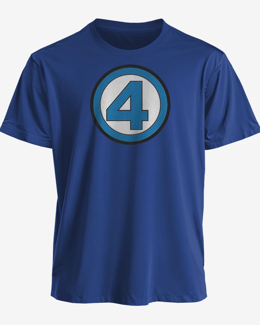 Polera Los Cuatro Fantasticos Simbolo Comic