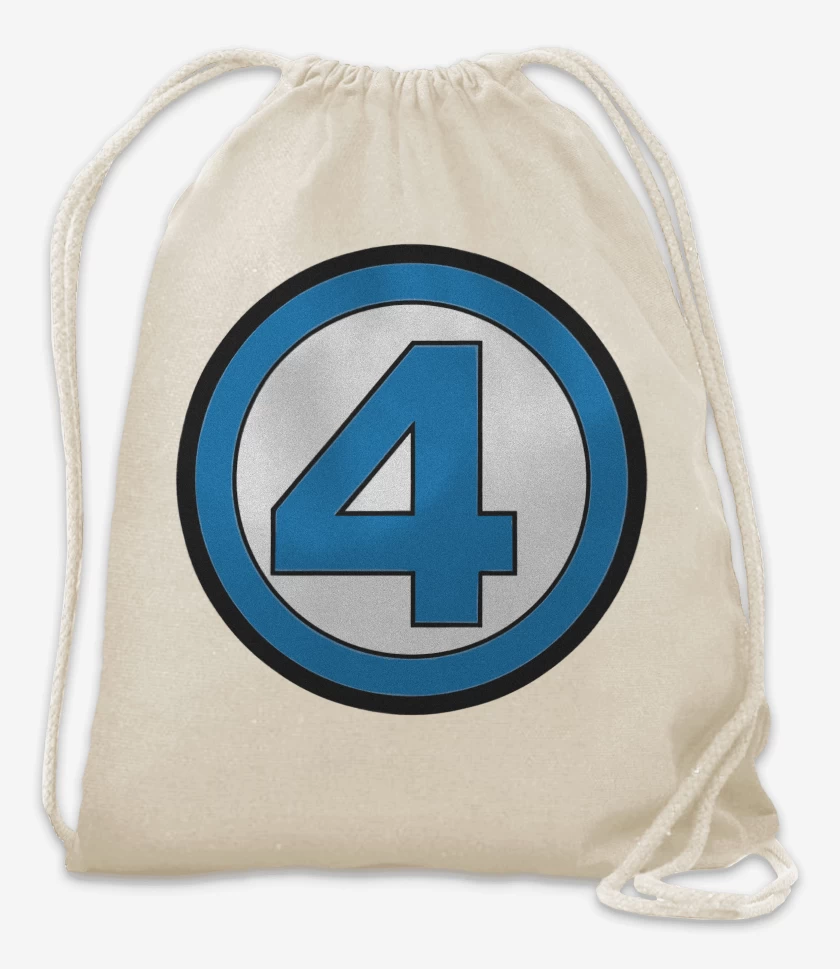 Mochila Los Cuatro Fantasticos Simbolo Comic