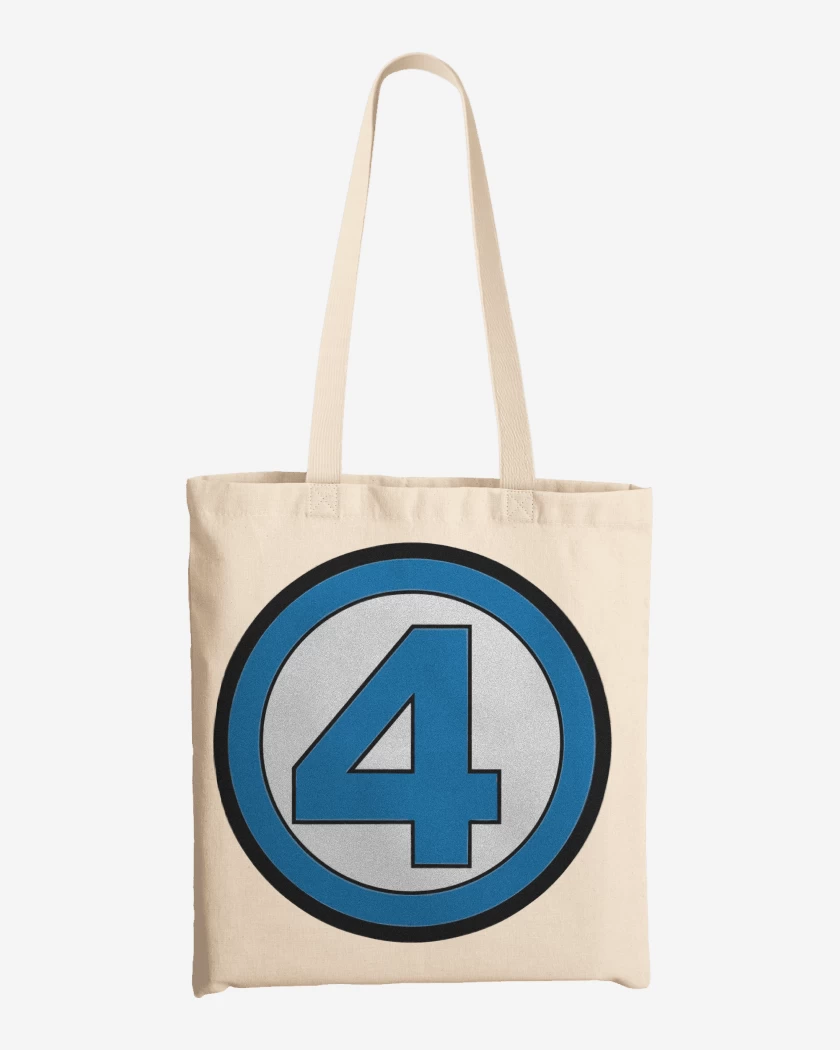 Totebag Los Cuatro Fantasticos Simbolo Comic