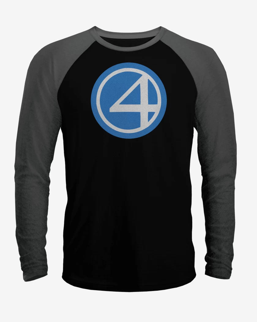 Polera Raglan Los Cuatro Fantasticos Simbolo