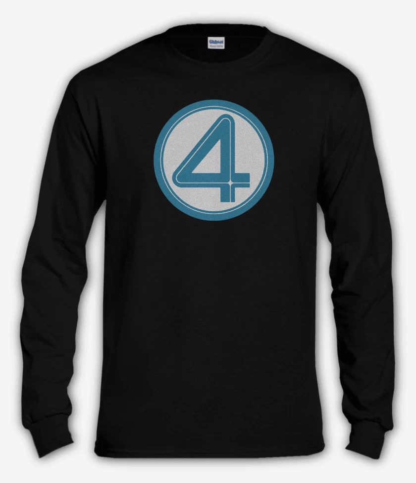 Polera manga larga Negro de Fantastic Four First Step