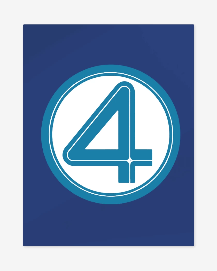 Print metalico Fantastic Four First Step