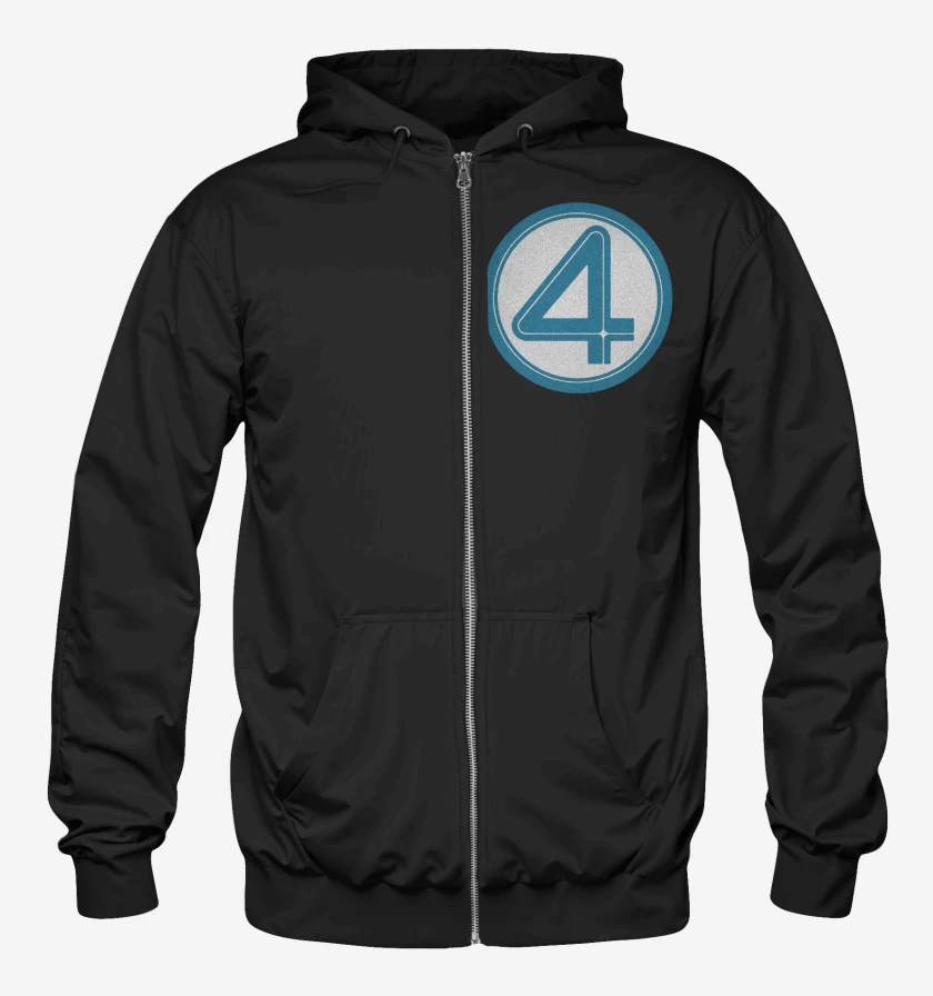 Poleron Canguro con cierre Fantastic Four First Step