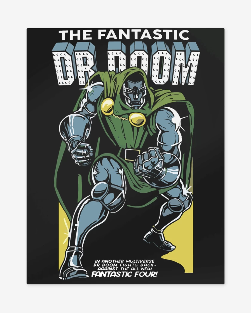 Print metalico The Fantastic Dr Doom