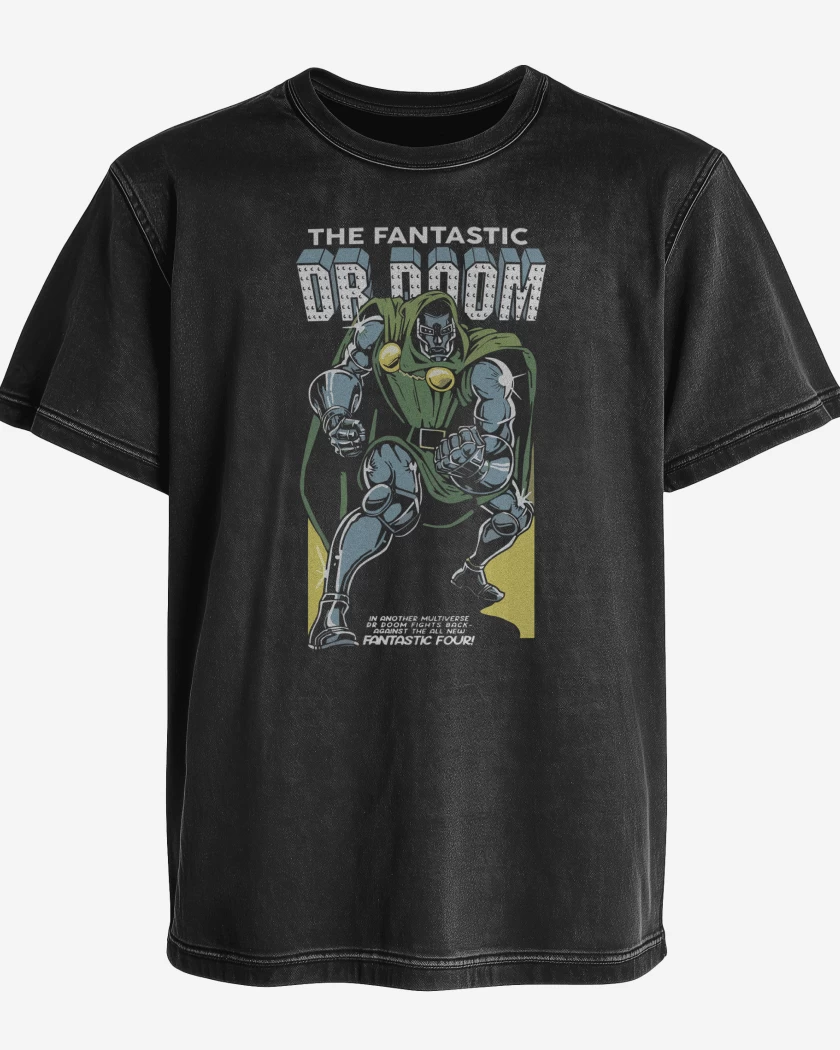 Polera desgastada The Fantastic Dr Doom