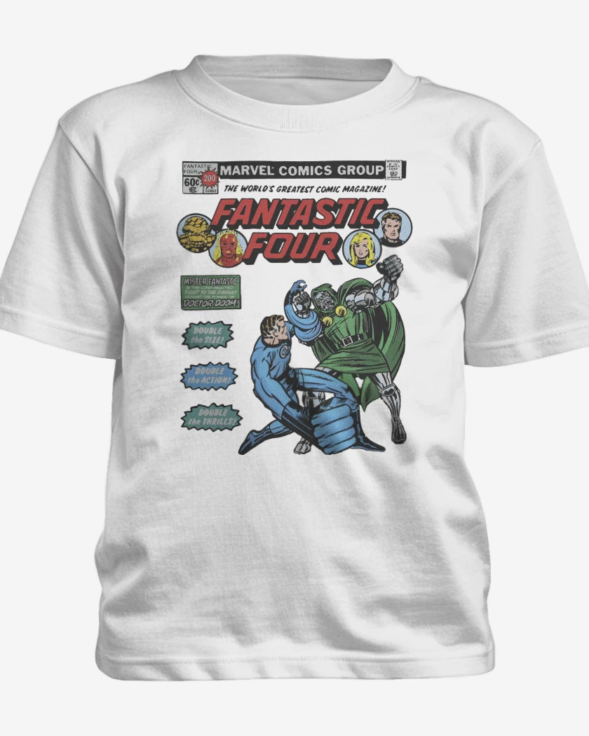 Polera de niño Los Cuatro vs Dr Doom