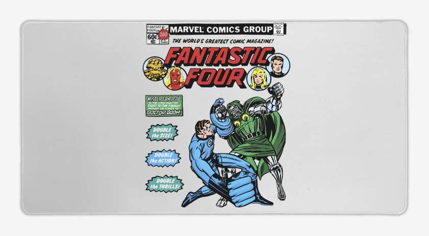 Mouse pad Gamer Los Cuatro vs Dr Doom