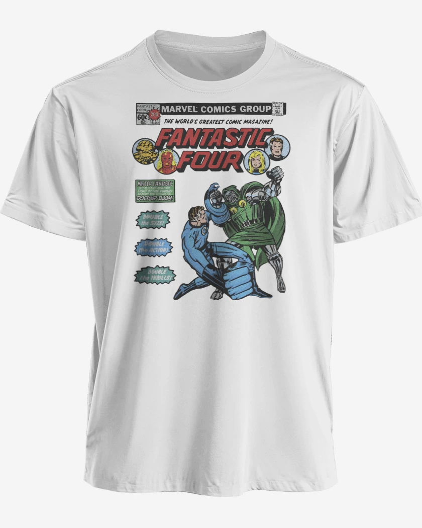 Polera Los Cuatro vs Dr Doom