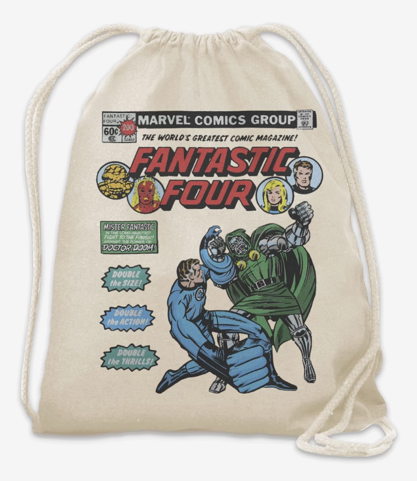 Mochila Blanco de Los Cuatro vs Dr Doom