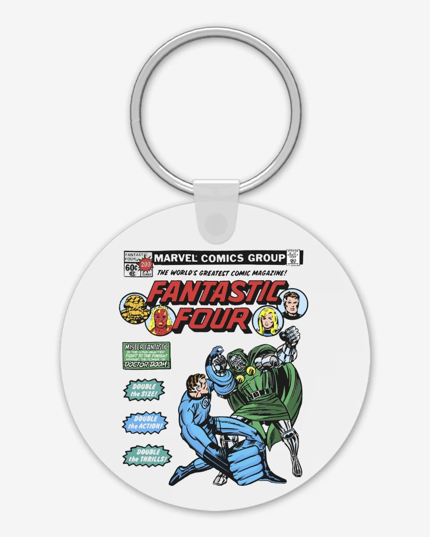 Llavero Los Cuatro vs Dr Doom