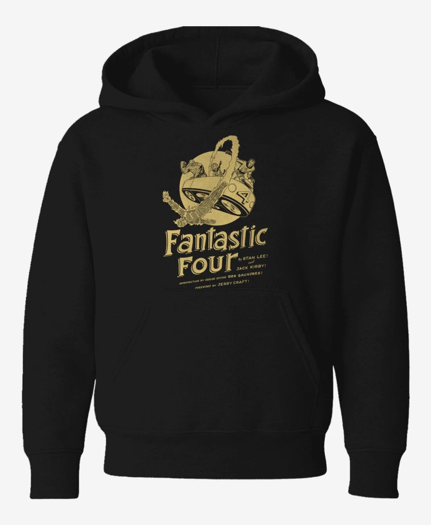 Poleron de niño Negro de Classic Fantastic Four
