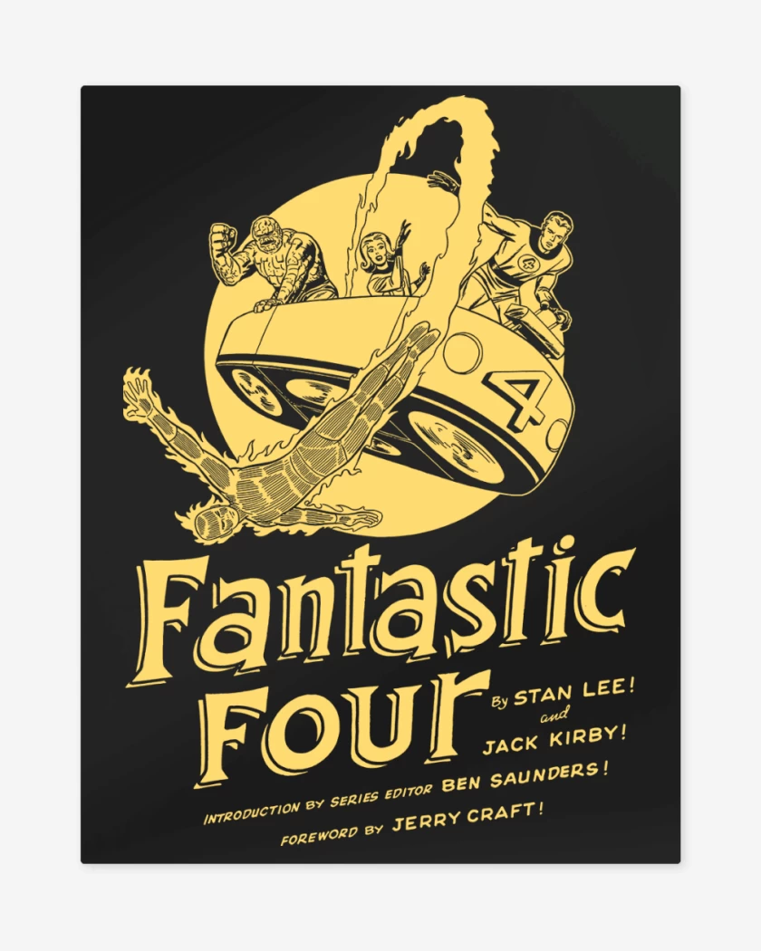 Print metalico Classic Fantastic Four