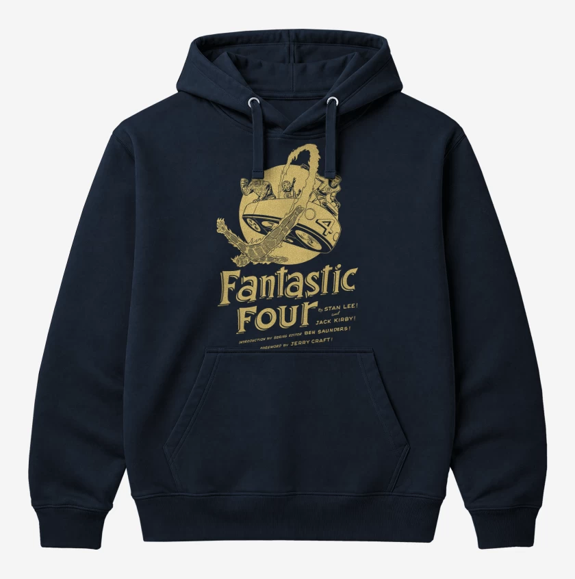 Polerón Canguro Azul Marino de Classic Fantastic Four
