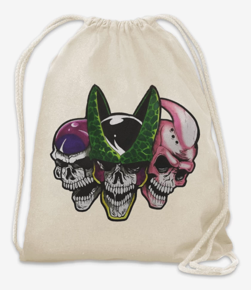 Mochila Blanco de Malos DBZ