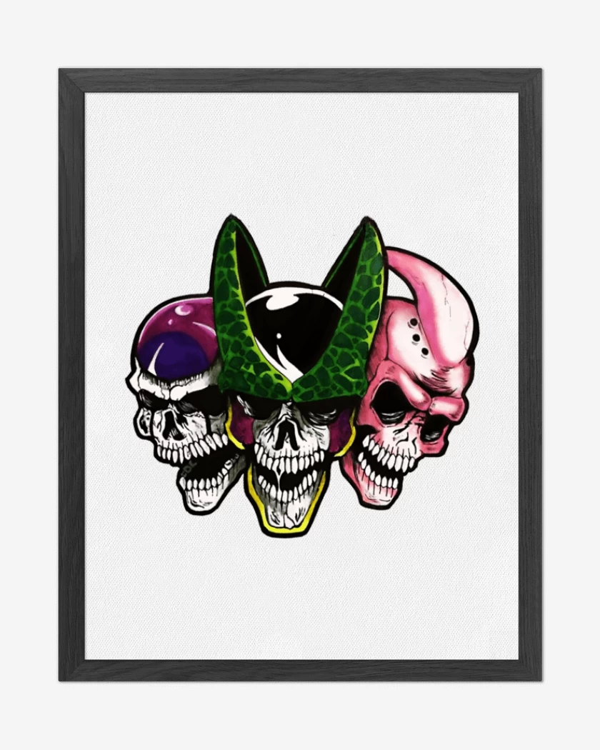 Cuadro decorativo Blanco de Malos DBZ