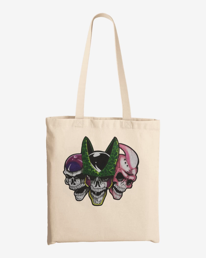 Totebag Blanco de Malos DBZ