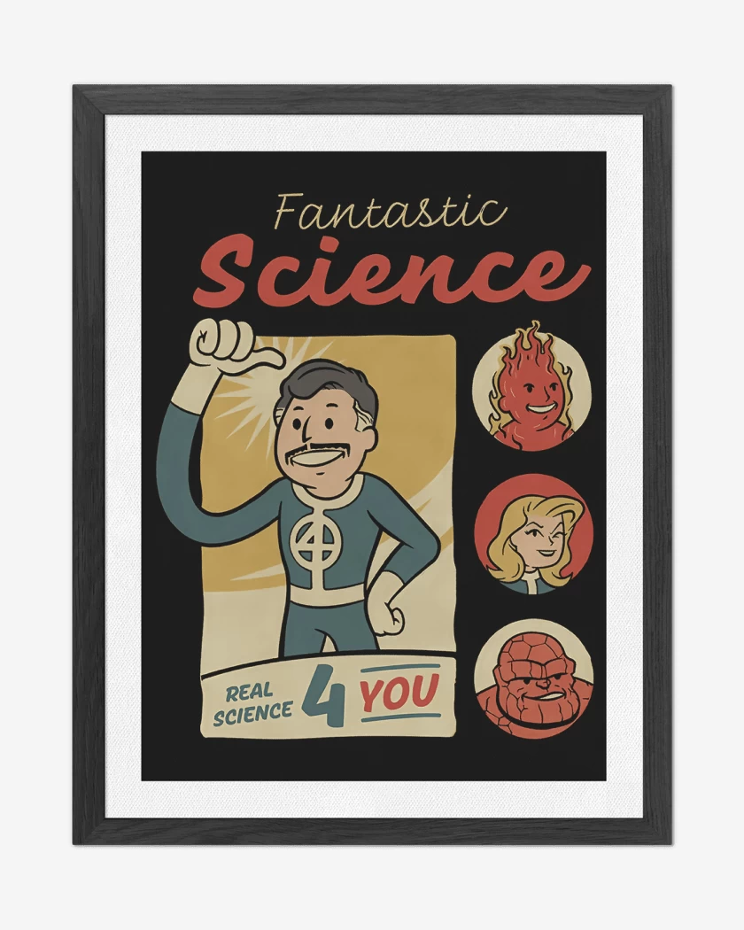 Cuadro decorativo Ciencia Fantastica