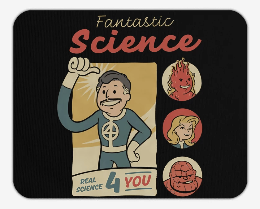 Mousepad Ciencia Fantastica