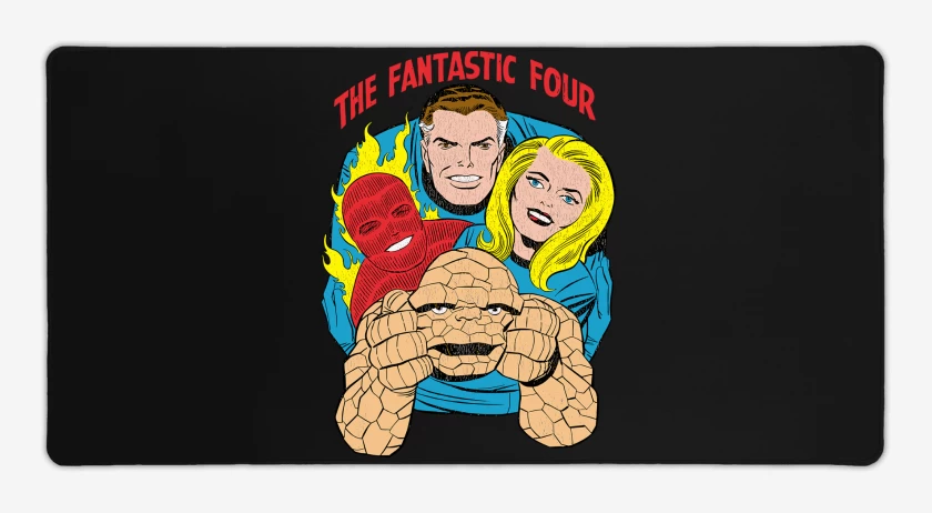 Mouse pad Gamer Amigos Fantasticos