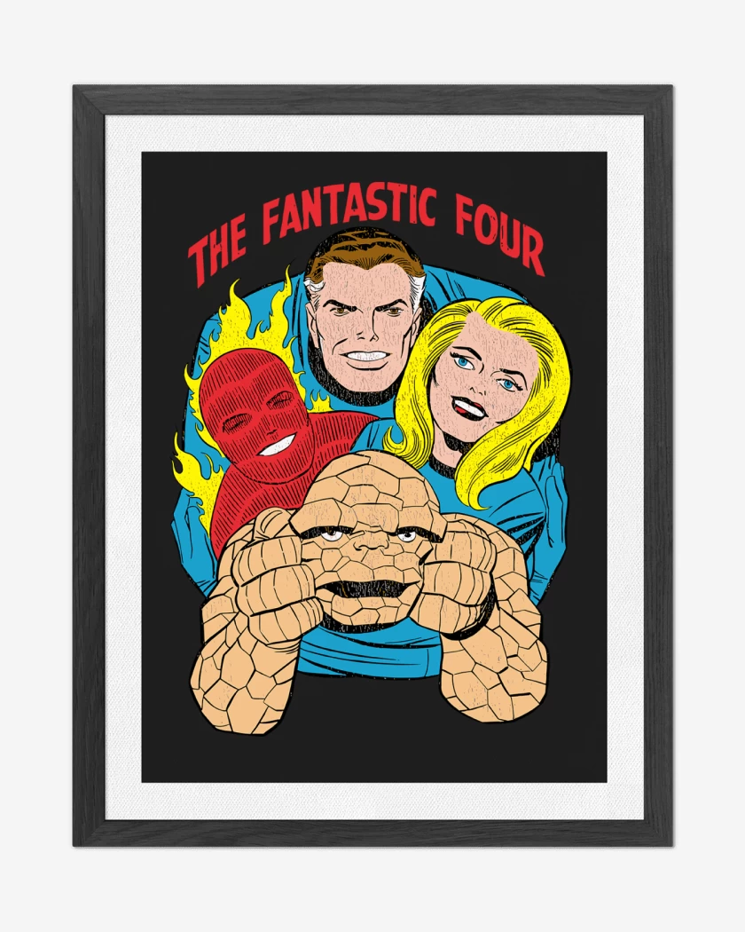 Cuadro decorativo Amigos Fantasticos